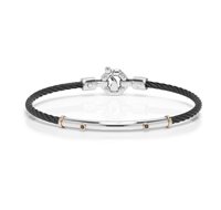 Bracciale Baraka Uomo in Acciaio Diamante BR332191RODN190005